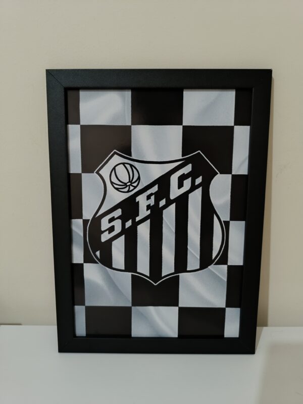 quadro santos futebol clube