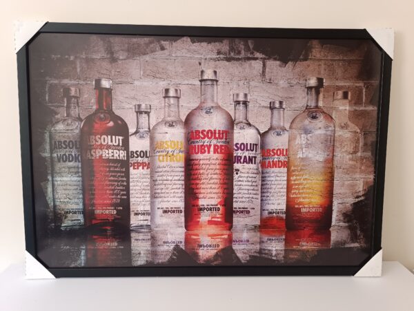 quadro vodka absolut