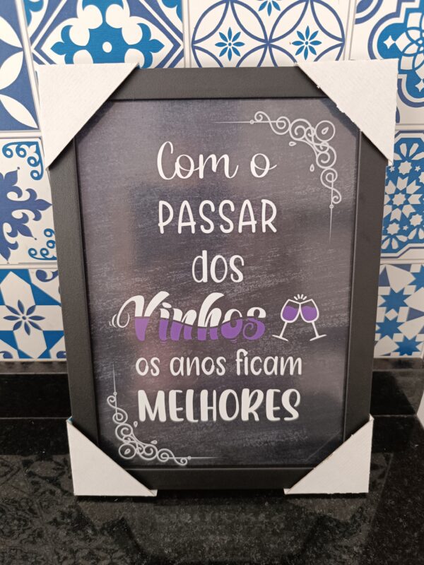 quadro amantes de vinho