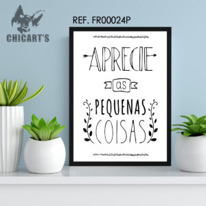 aprecie as pequenas coisas