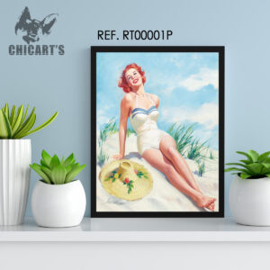 pin up praia retro