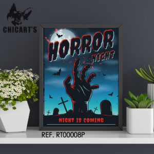 quadro horror retro