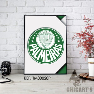 quadro palmeiras com faixas